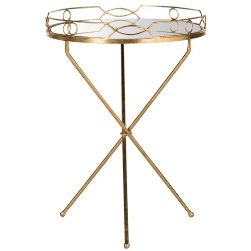 Harvey Side Table - Gold