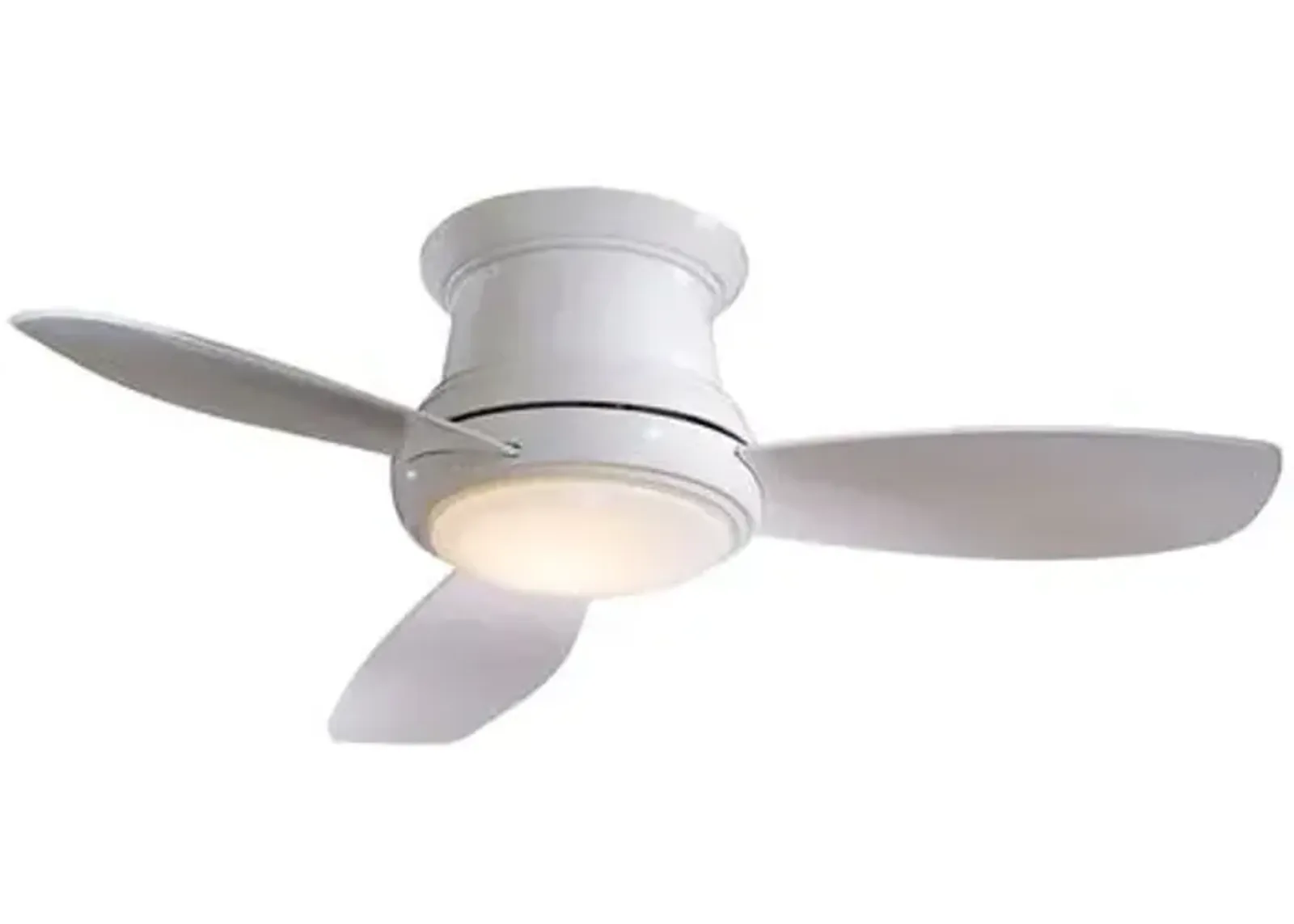 Concept II Ceiling Fan - White - 3 Blades, Hardwired