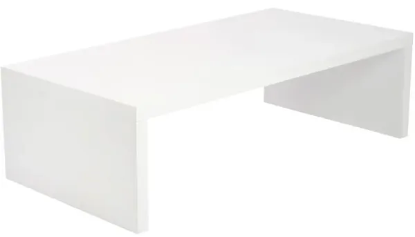Duke Coffee Table, Gloss White