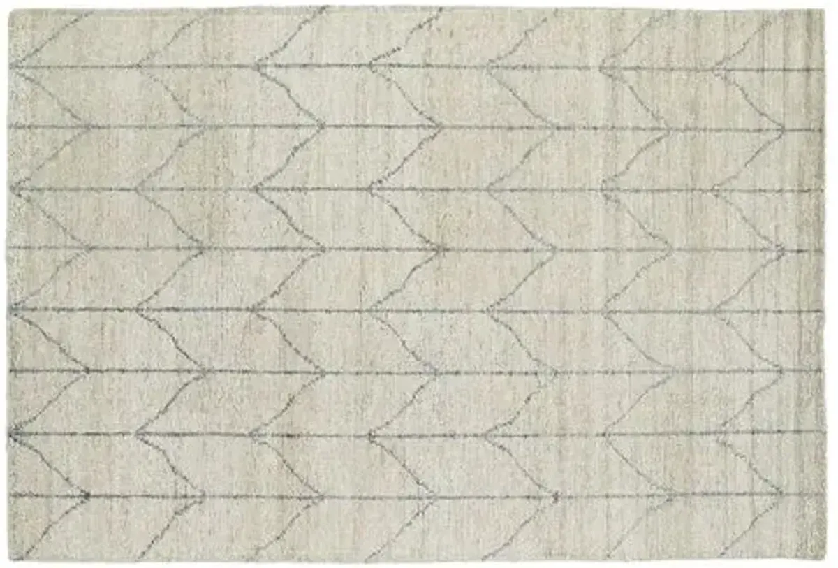 Elizabeth Rug - Sand - Ivory - Ivory