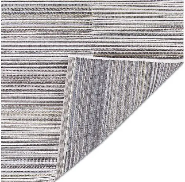 Haides Outdoor Rug, Ivory/Charcoal