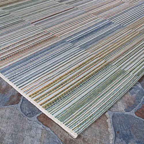 Elif Outdoor Rug - Ivory - Ivory