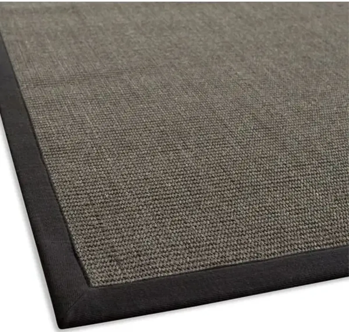 Lily Sisal Rug - Charcoal - Gray - Gray