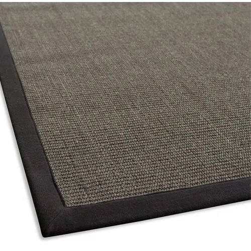 Lily Sisal Rug - Charcoal - Gray - Gray