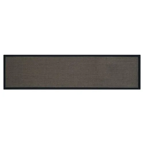 Lily Sisal Rug - Charcoal - Gray - Gray