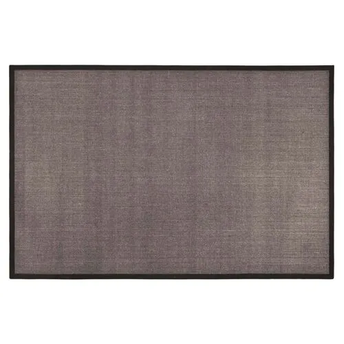 Lily Sisal Rug - Charcoal - Gray - Gray