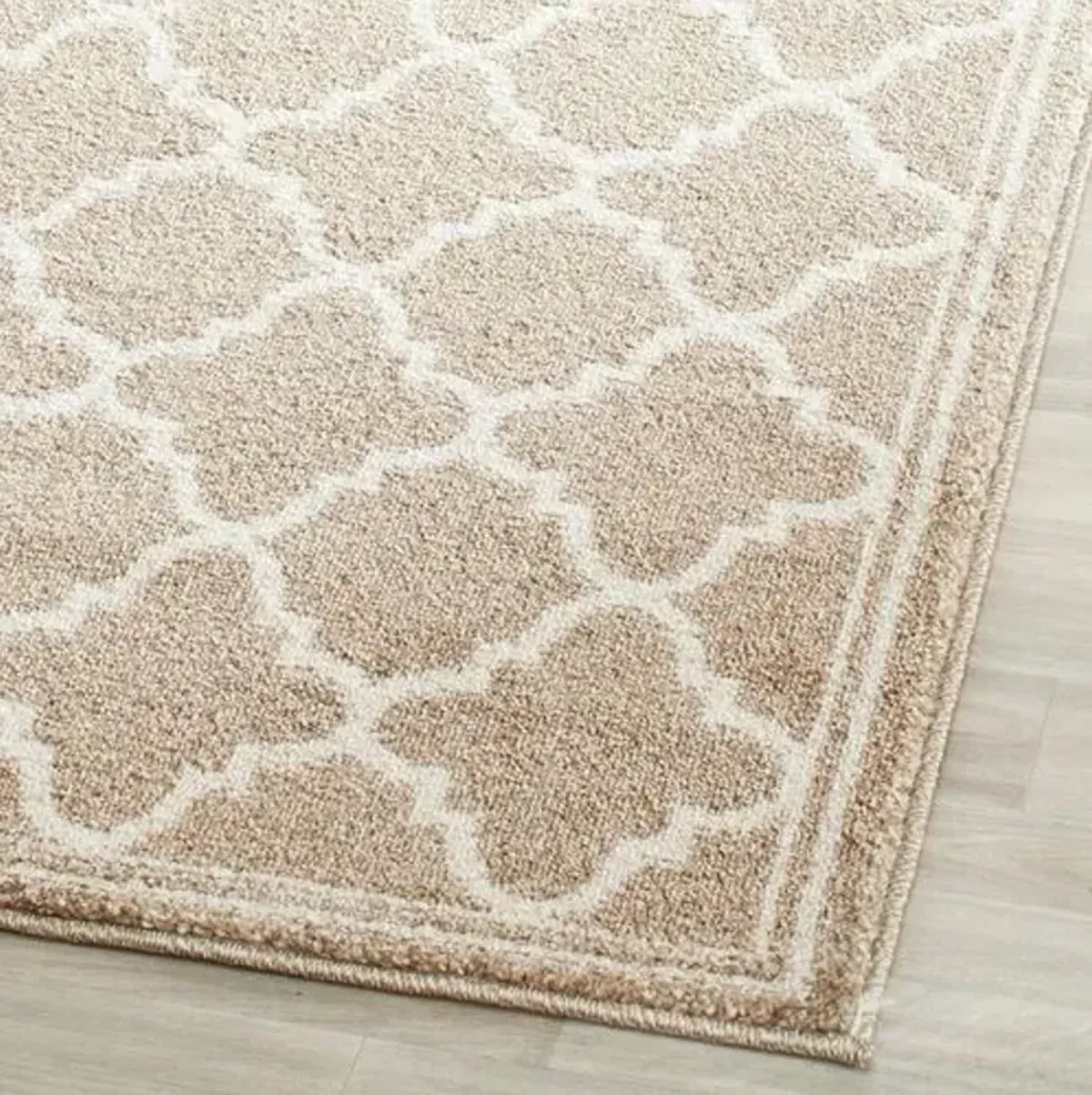 Amaretto Outdoor Rug - Wheat - Beige - Beige