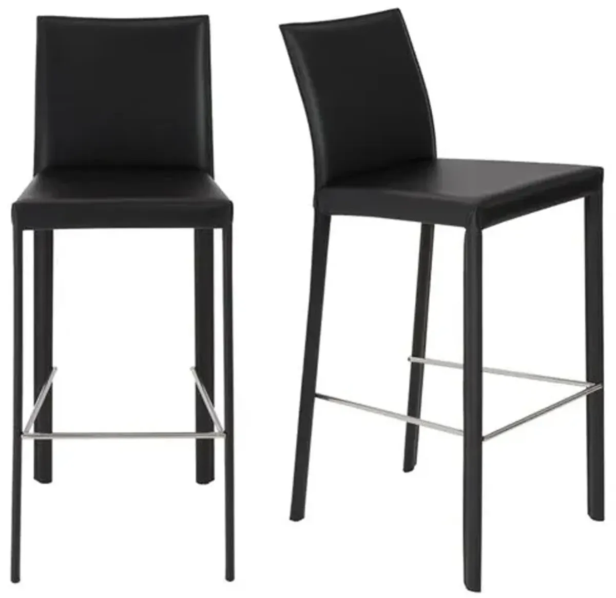 Set of 2 Callen Barstools - Black