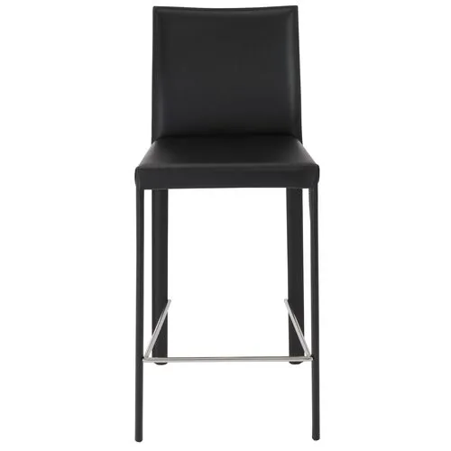 Set of 2 Callen Counter Stools - Black