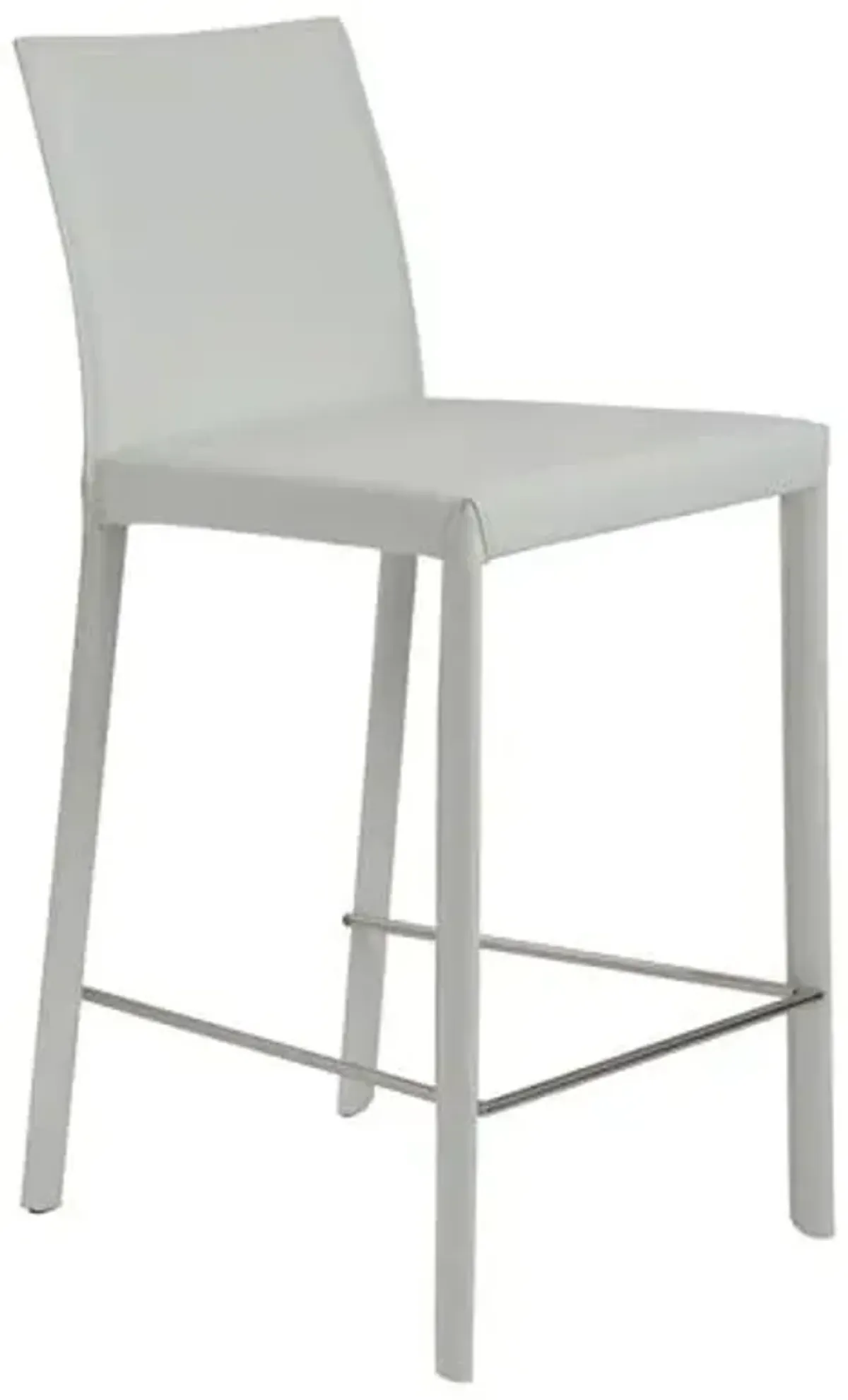 Set of 2 Callen Counter Stools - White