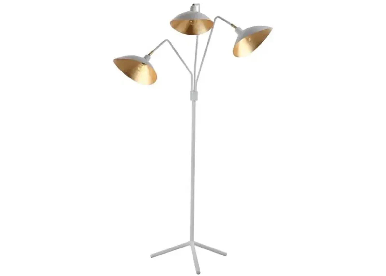 Aidan Floor Lamp - White