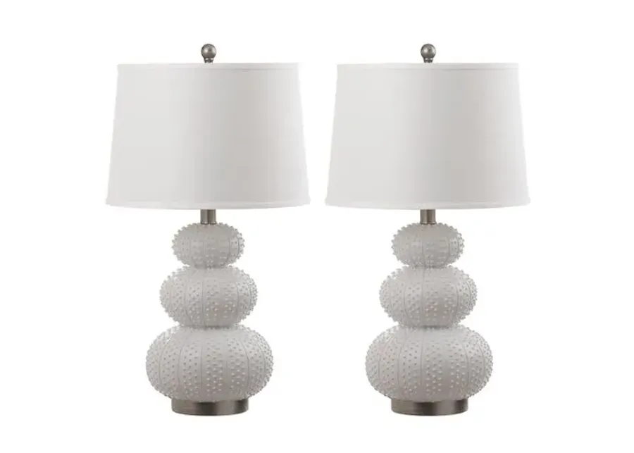 Set of 2 Cantino Table Lamps - White