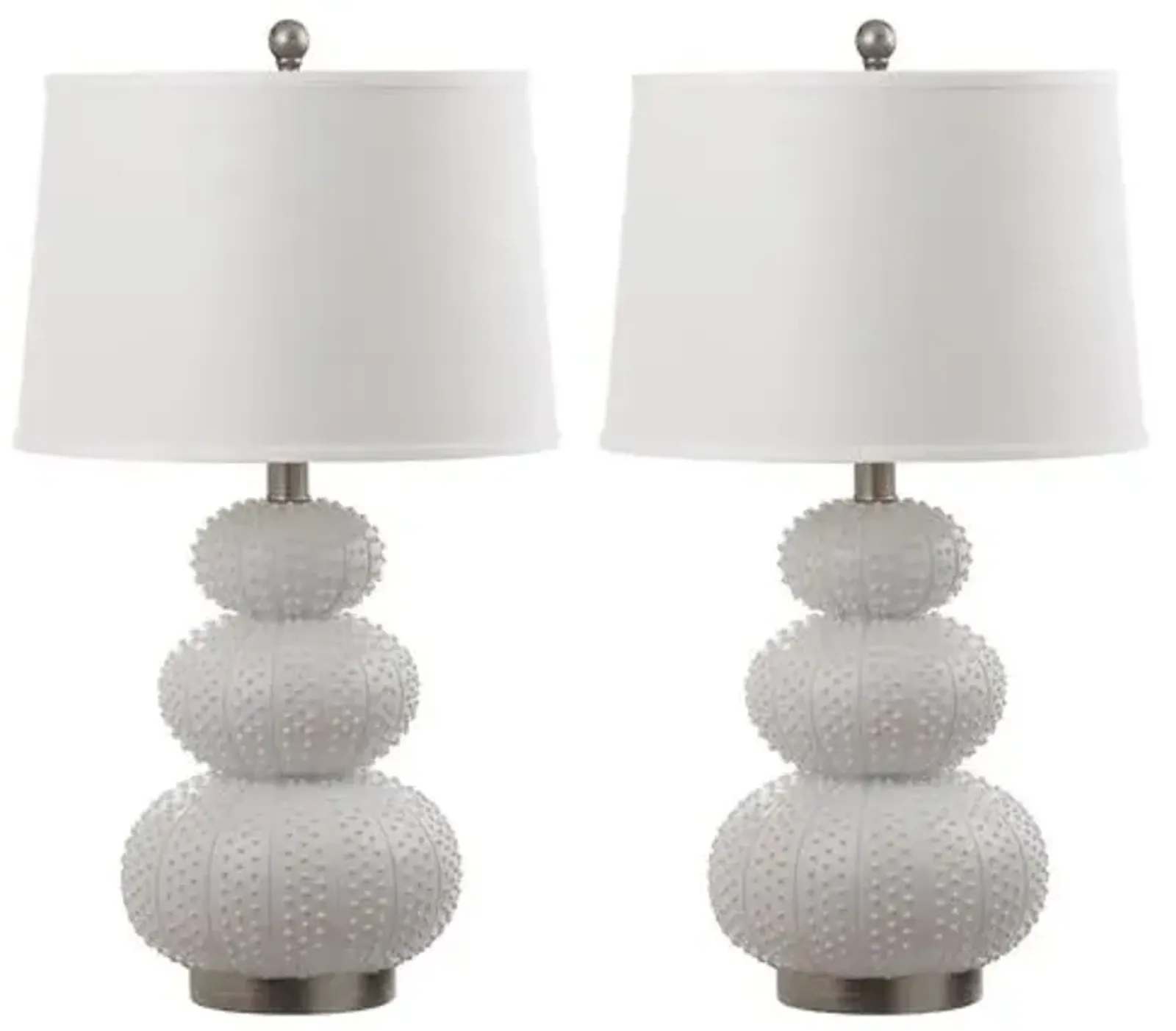 Set of 2 Cantino Table Lamps - White