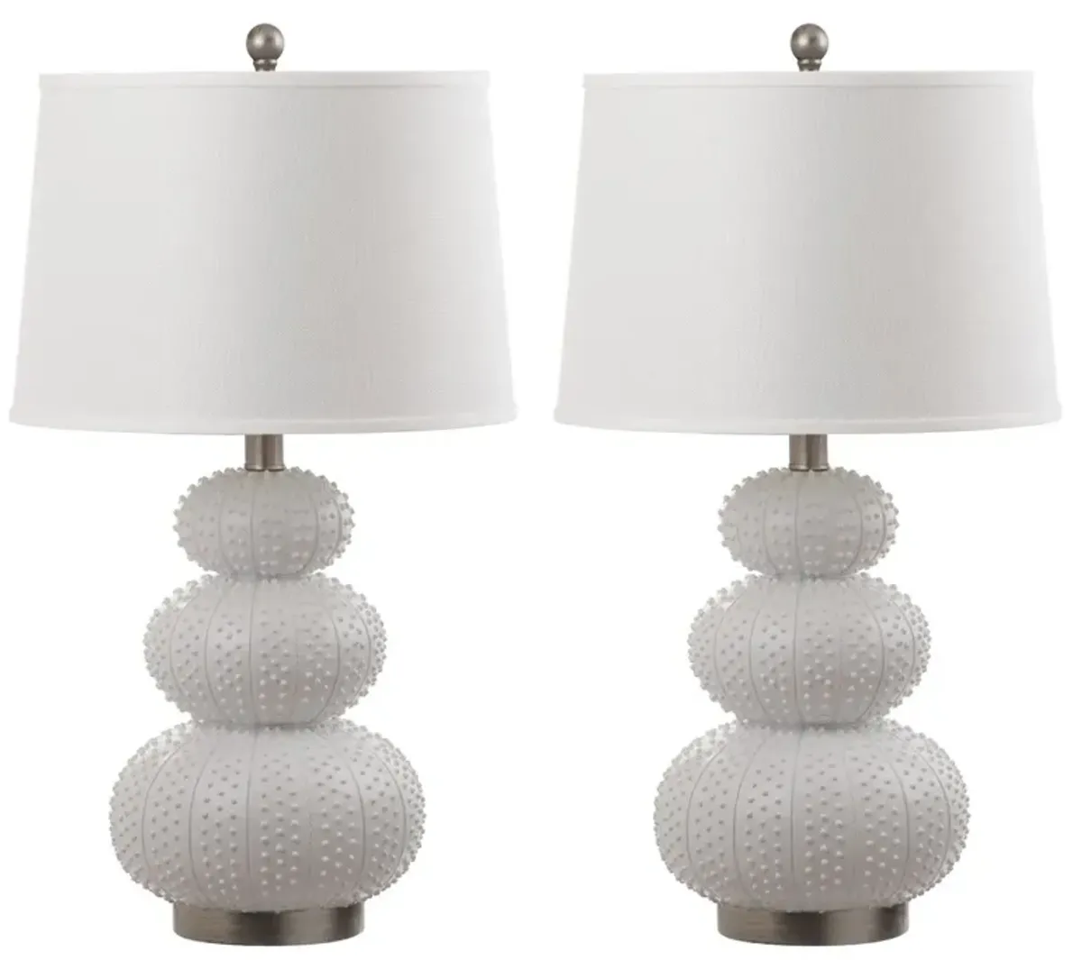 Set of 2 Cantino Table Lamps - White