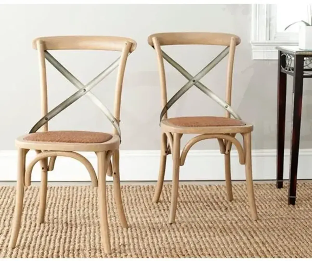 Set of 2 Graham Side Chairs - Almond