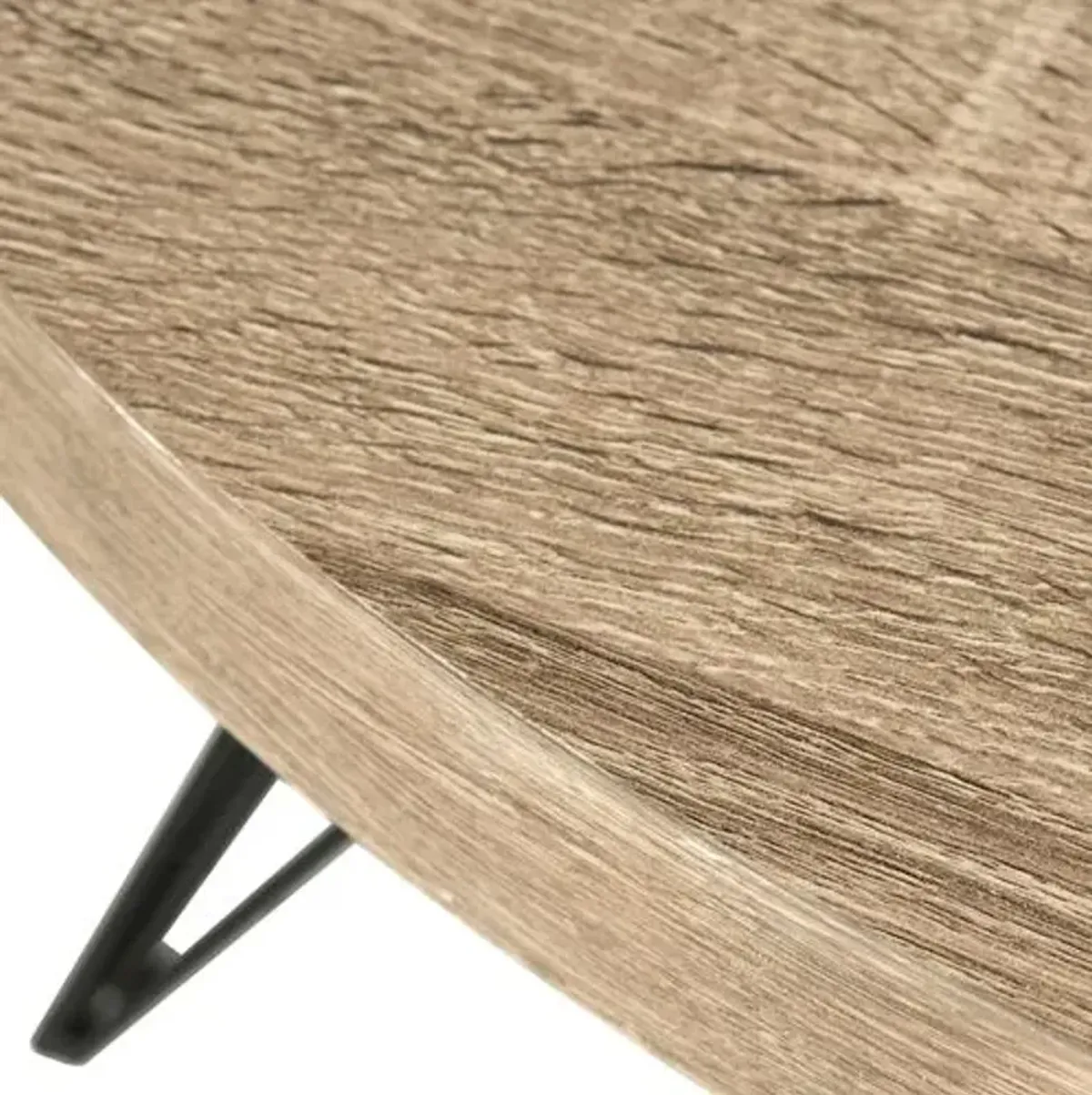 Maglie Coffee Table - Natural/Black - Brown