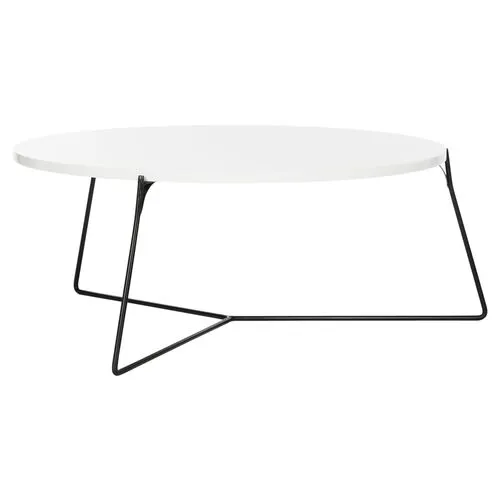 Atley Coffee Table - White/Black