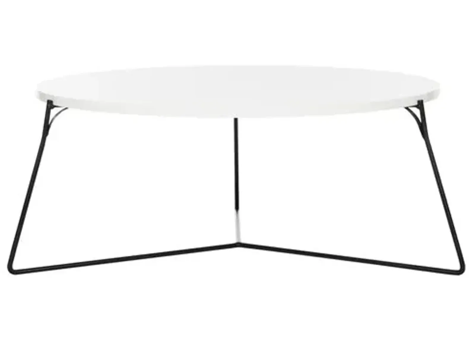 Atley Coffee Table - White/Black