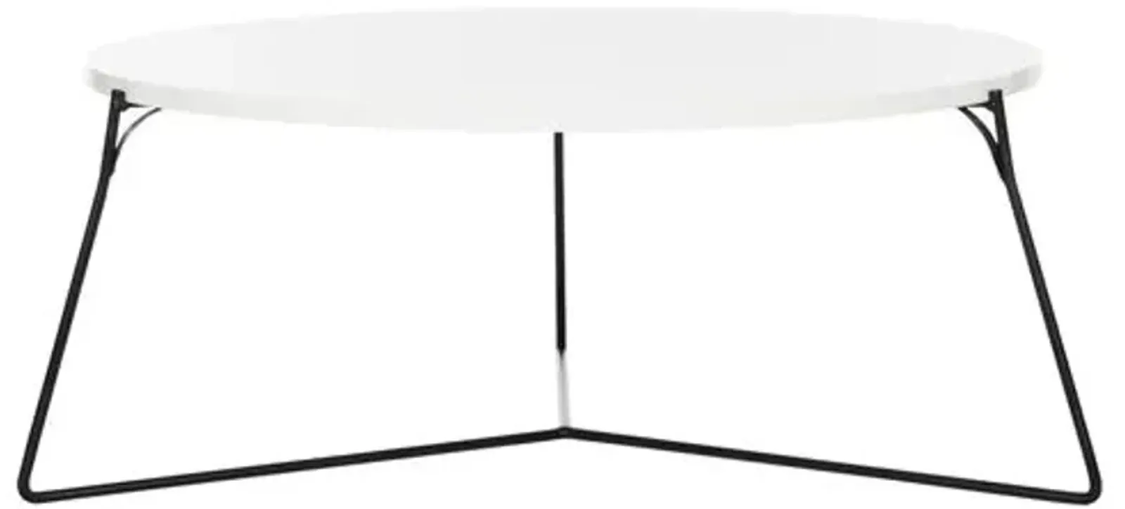 Atley Coffee Table - White/Black