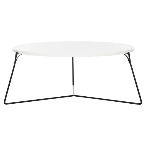 Atley Coffee Table - White/Black