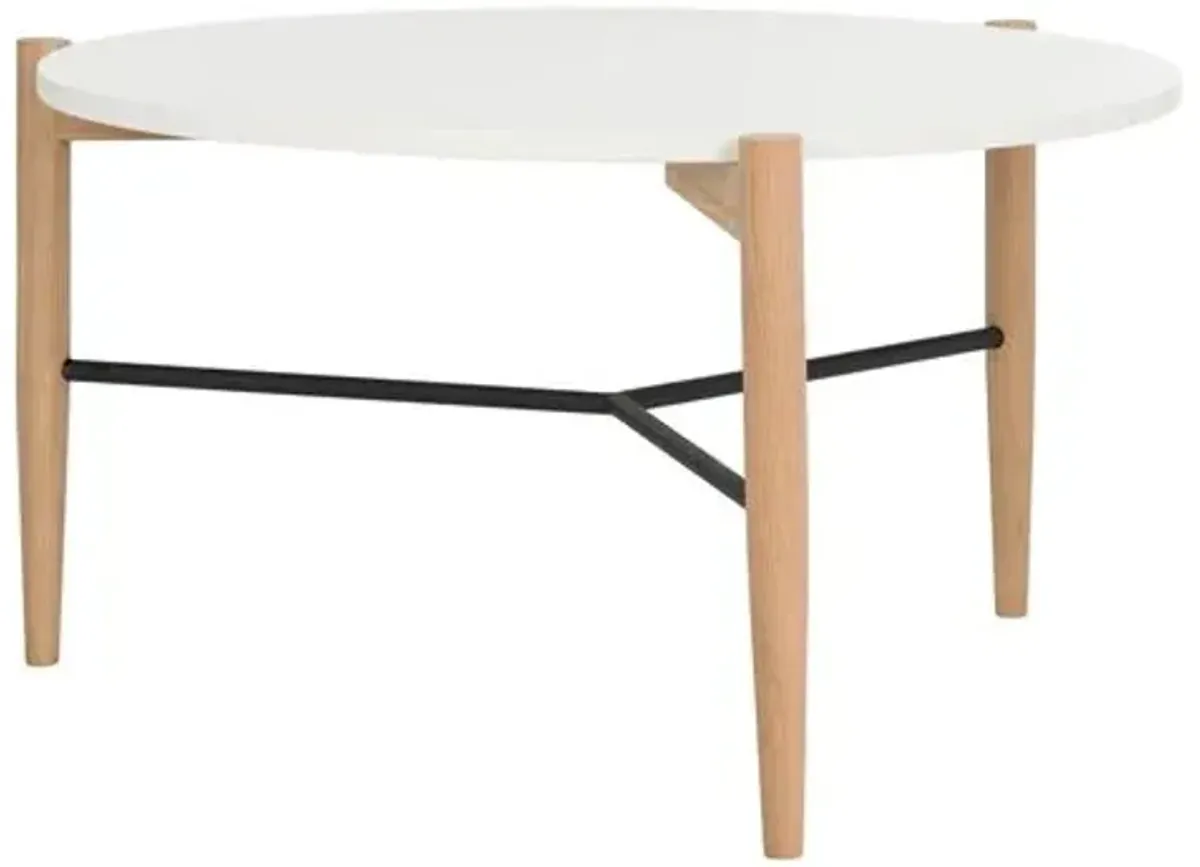 Hessey Coffee Table - White