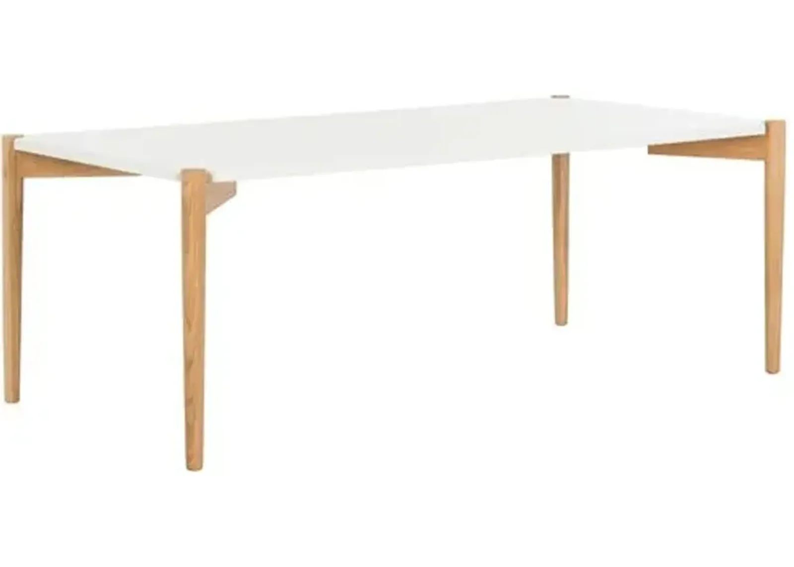 Oda Rectangular Coffee Table - White