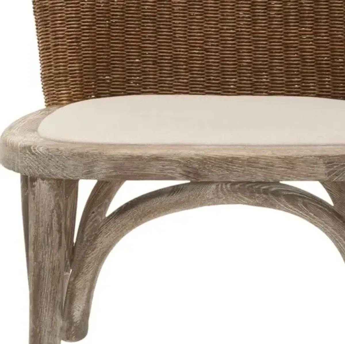 Set of 2 Beau Side Chairs - Beige Linen