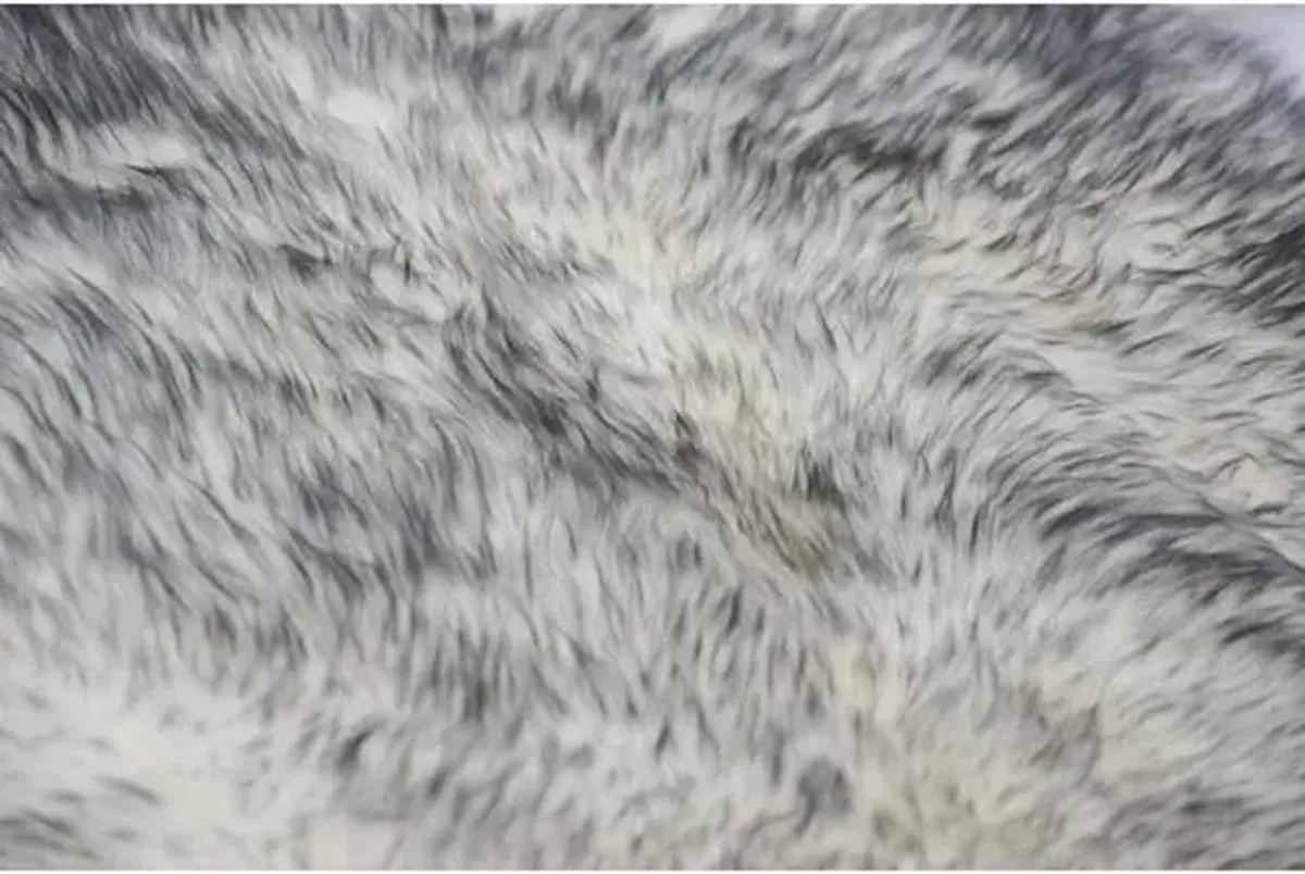 Sheepskin Rug - Gradient Gray - natural - Gray