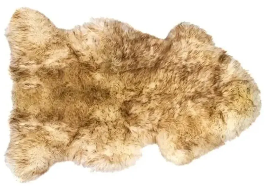 Sheepskin Rug - Gradient Chocolate - natural - Beige - Beige