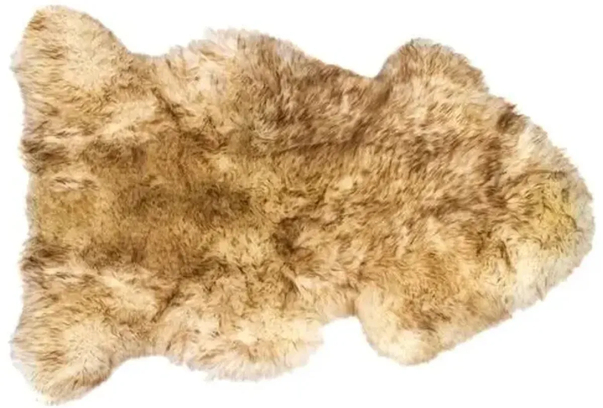 Sheepskin Rug - Gradient Chocolate - natural - Beige - Beige