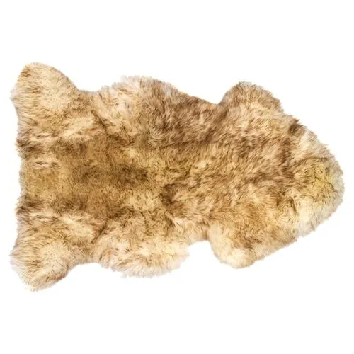 Sheepskin Rug - Gradient Chocolate - natural - Beige - Beige