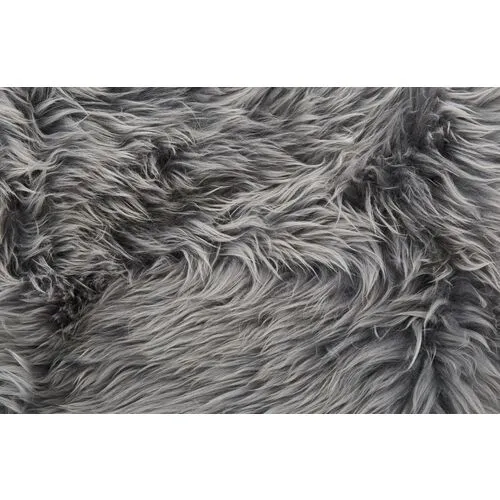 Sheepskin Rug - Gray - natural - Gray