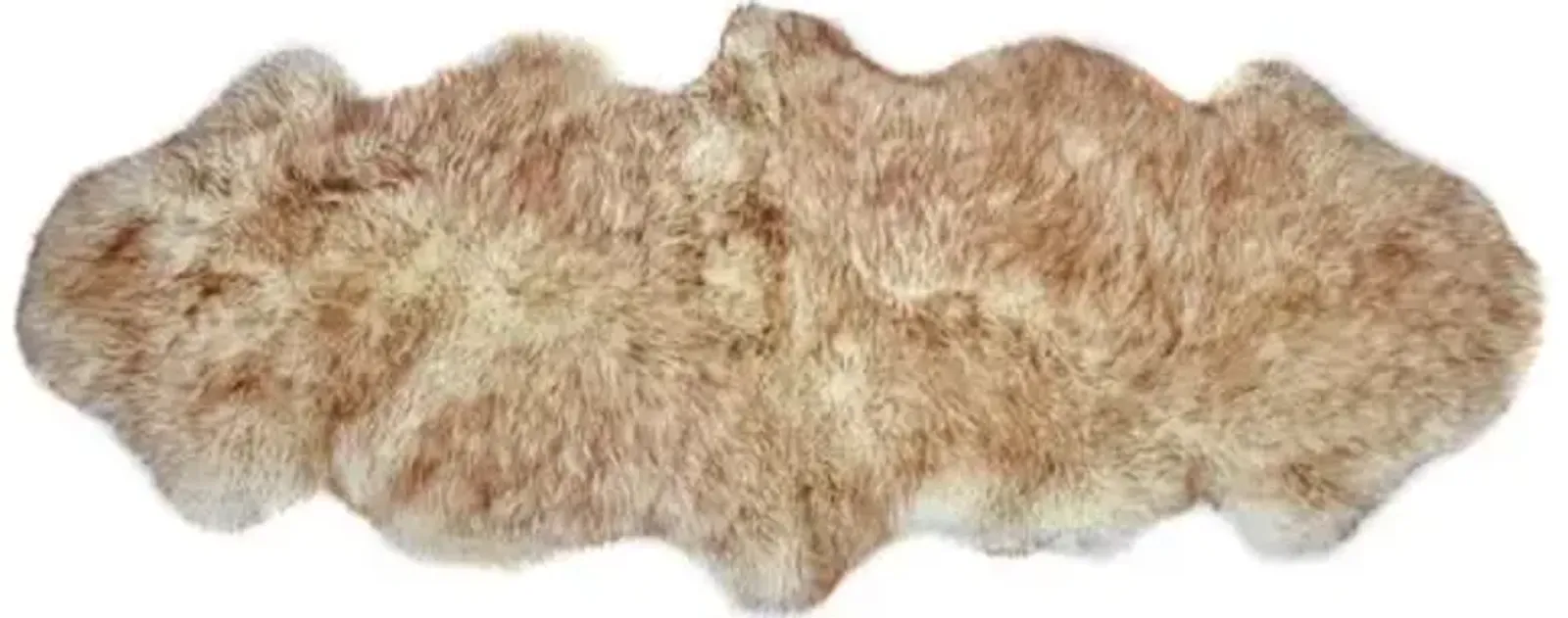 Sheepskin Rug - Gradient Chocolate - natural - Beige - Beige