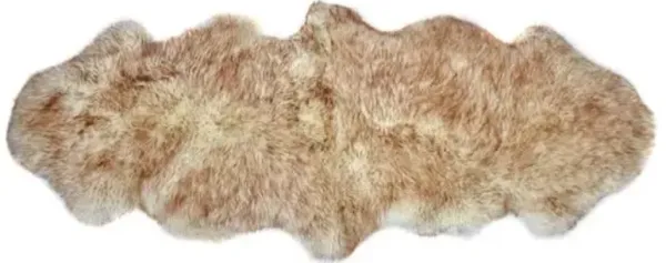 Sheepskin Rug - Gradient Chocolate - natural - Beige - Beige