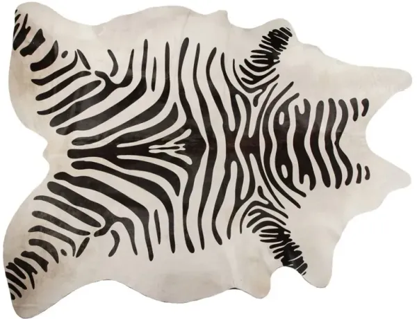 Sahara Hide, White/Black