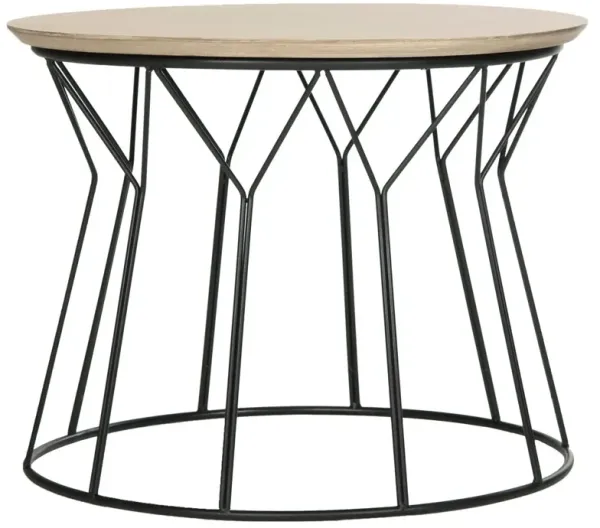 Ditmar Small Coffee Table, Natural/Black