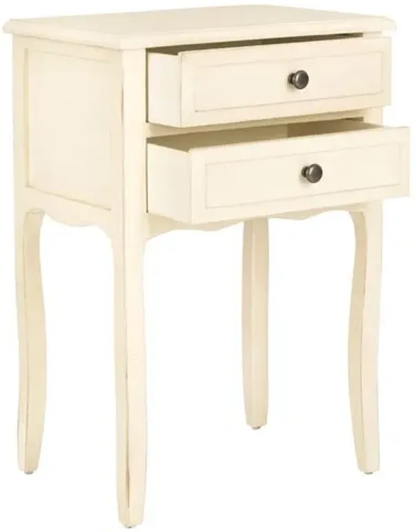 Lawrence Nightstand - Cream