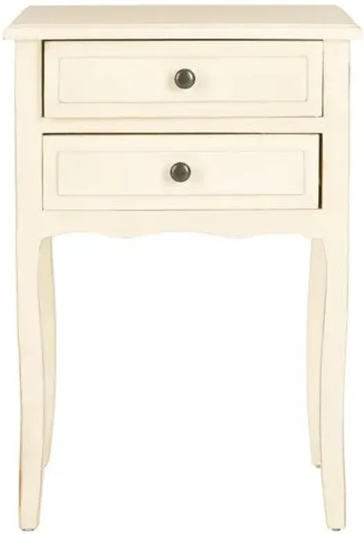 Lawrence Nightstand - Cream