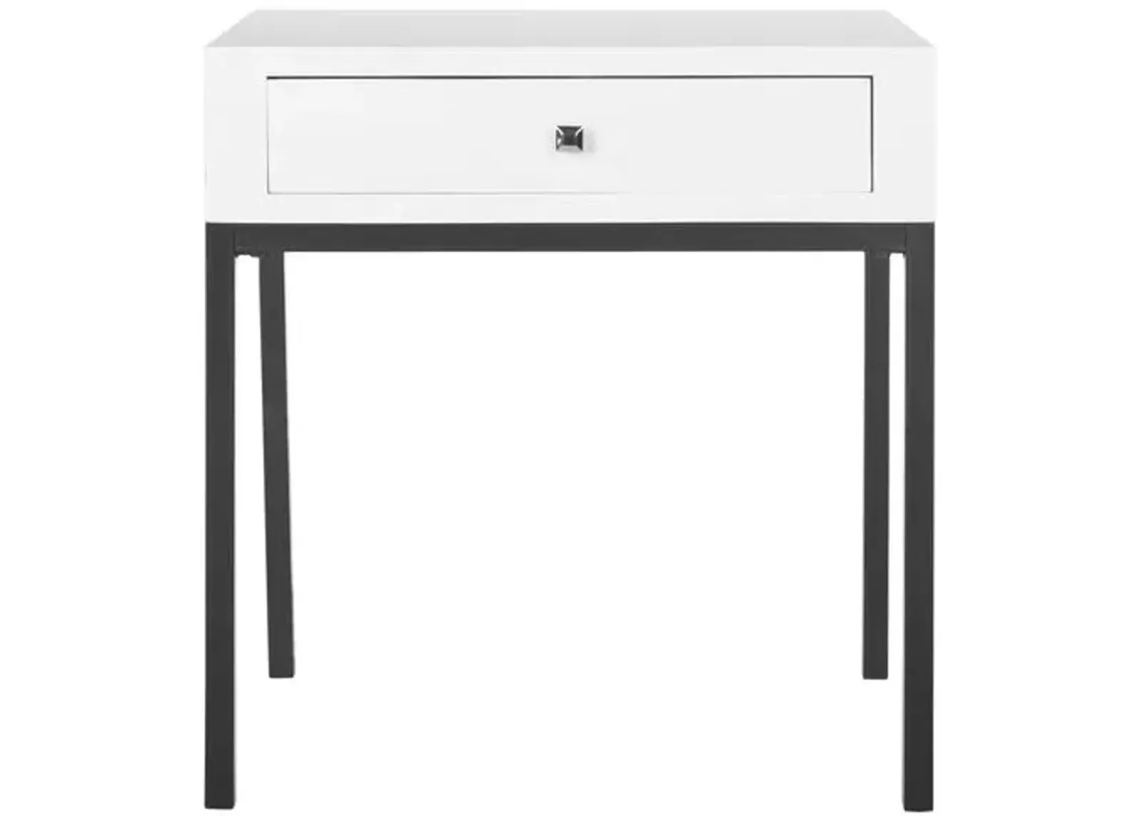 Jenna Nightstand - White/Black