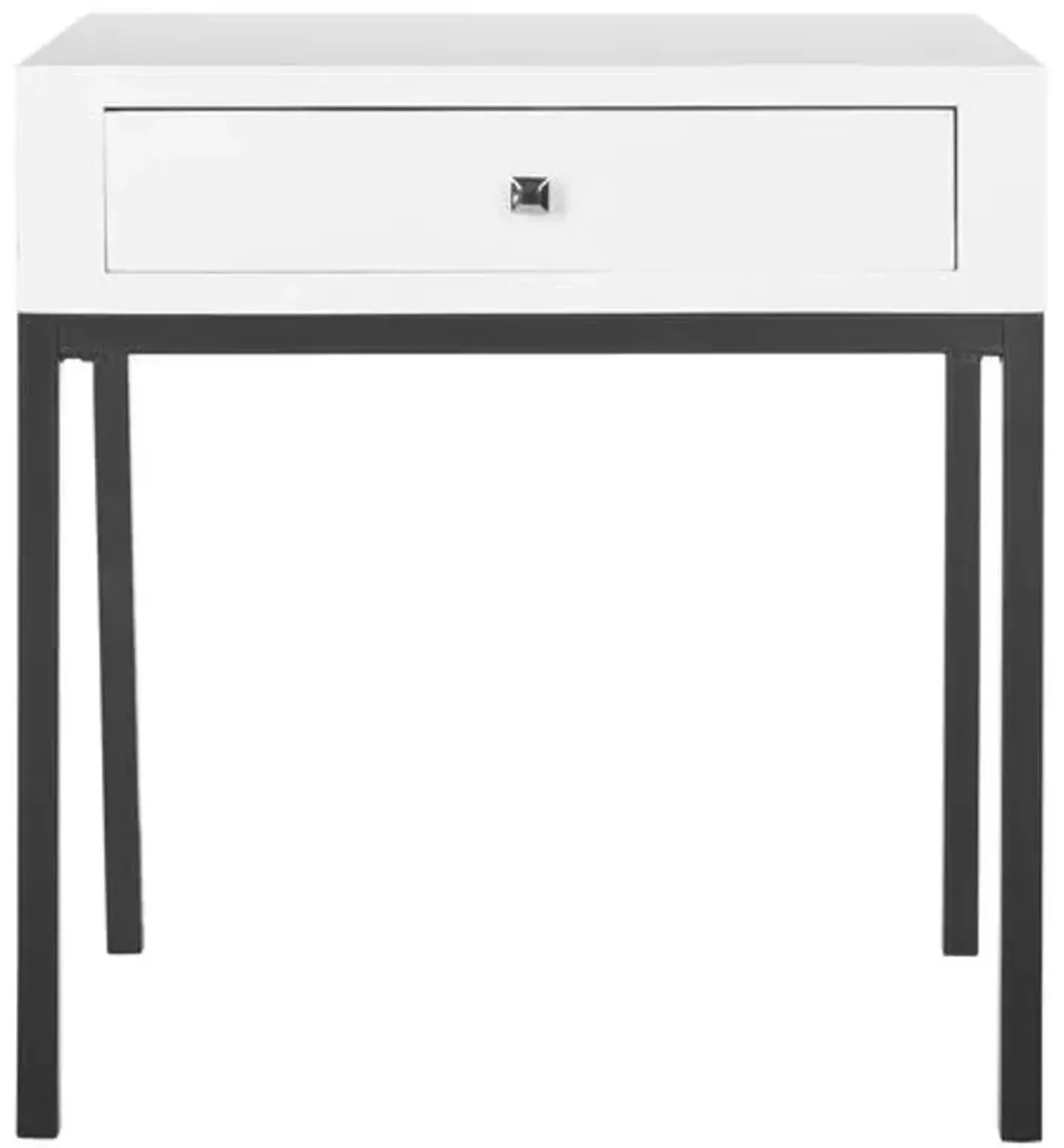 Jenna Nightstand - White/Black