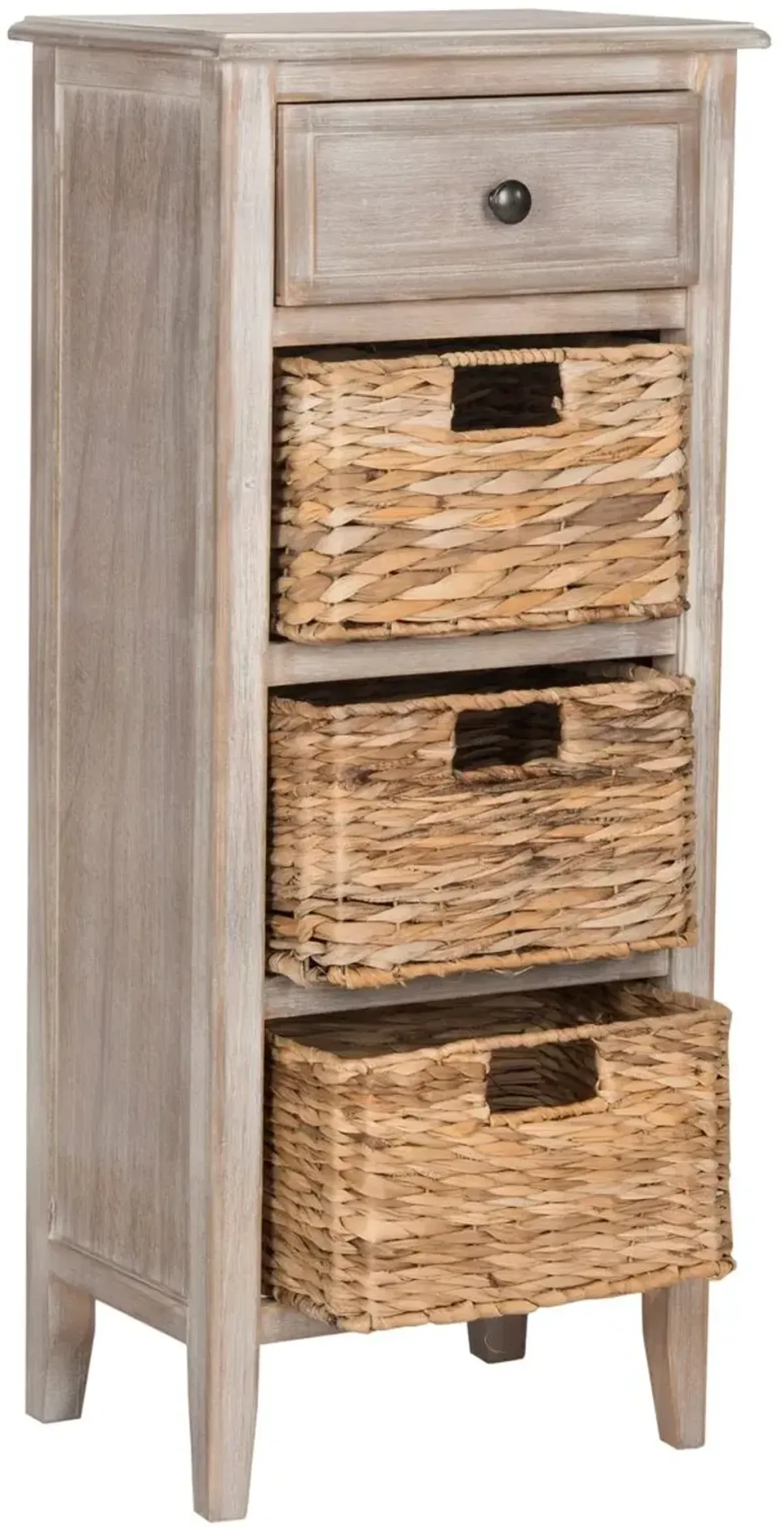 Michaela Side Table, Whitewash