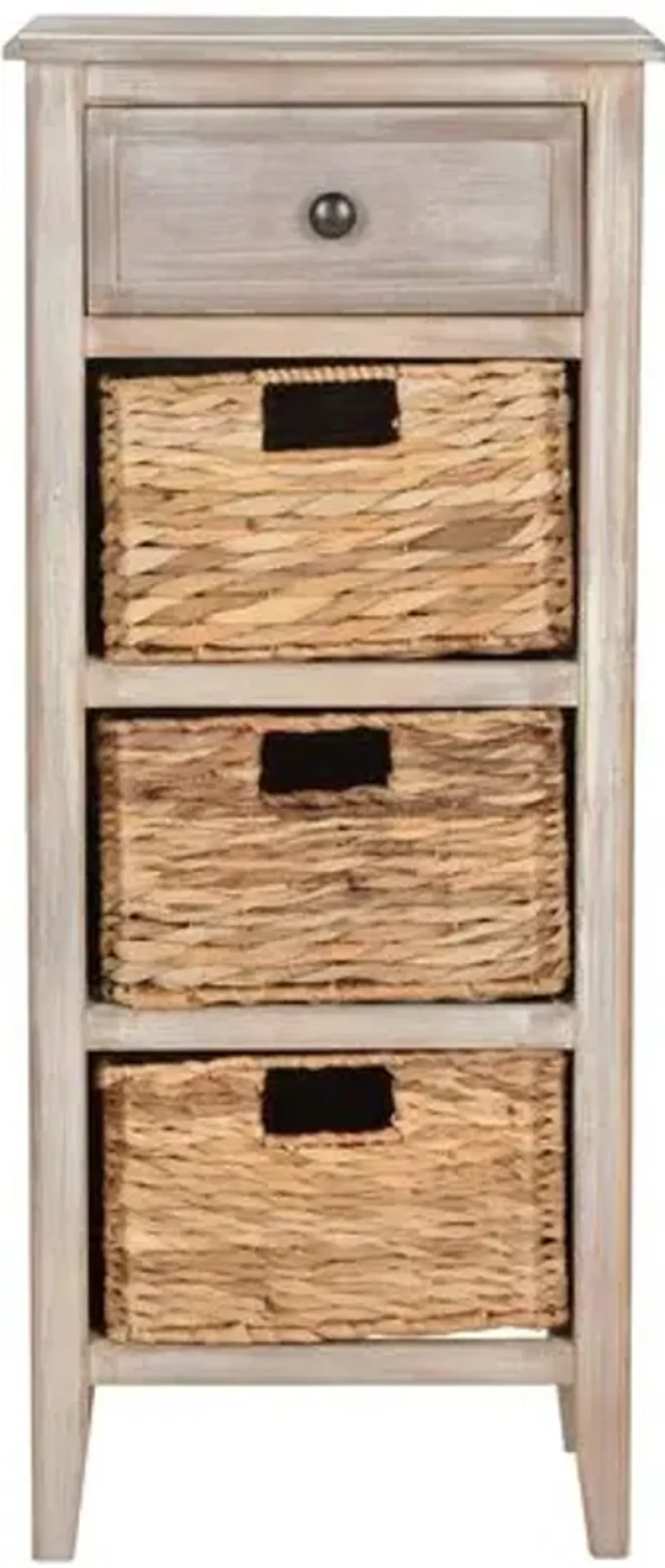 Michaela Side Table - Whitewash