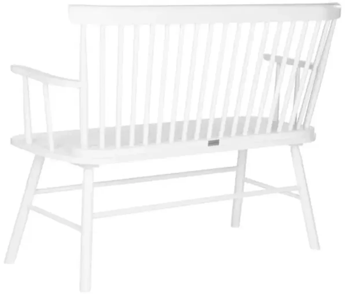 Addison Settee - White