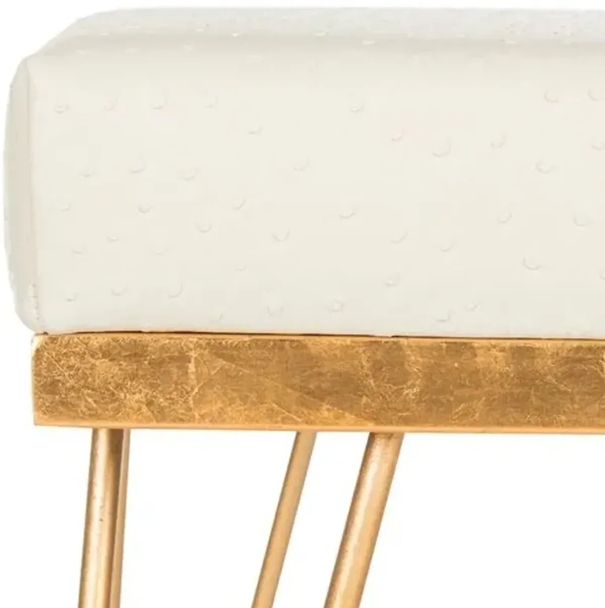 Oslo Square Stool - Cream - Ivory