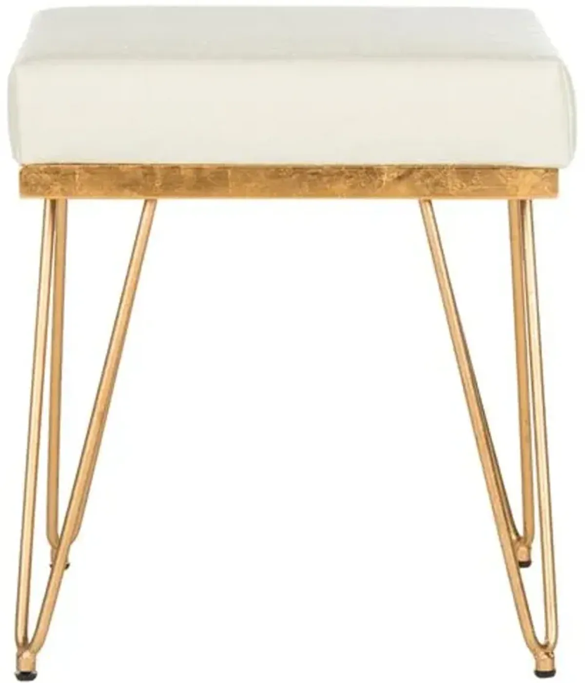 Oslo Square Stool - Cream - Ivory