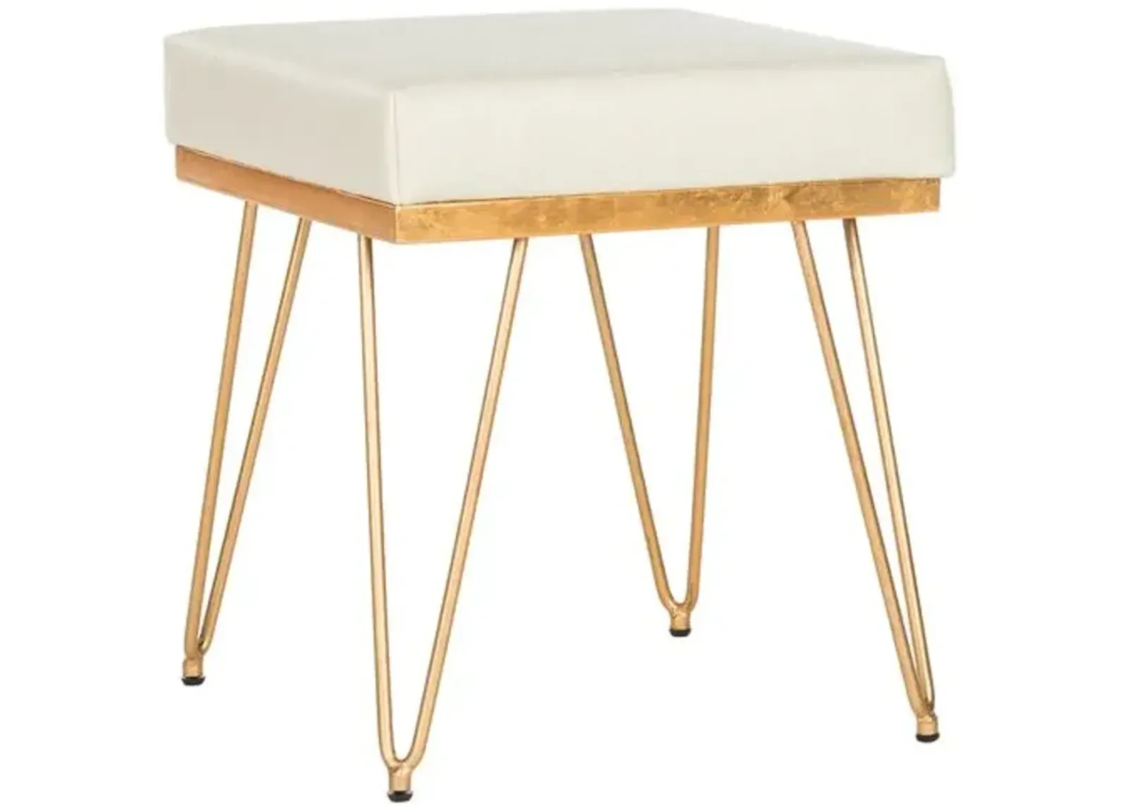 Oslo Square Stool - Cream - Ivory