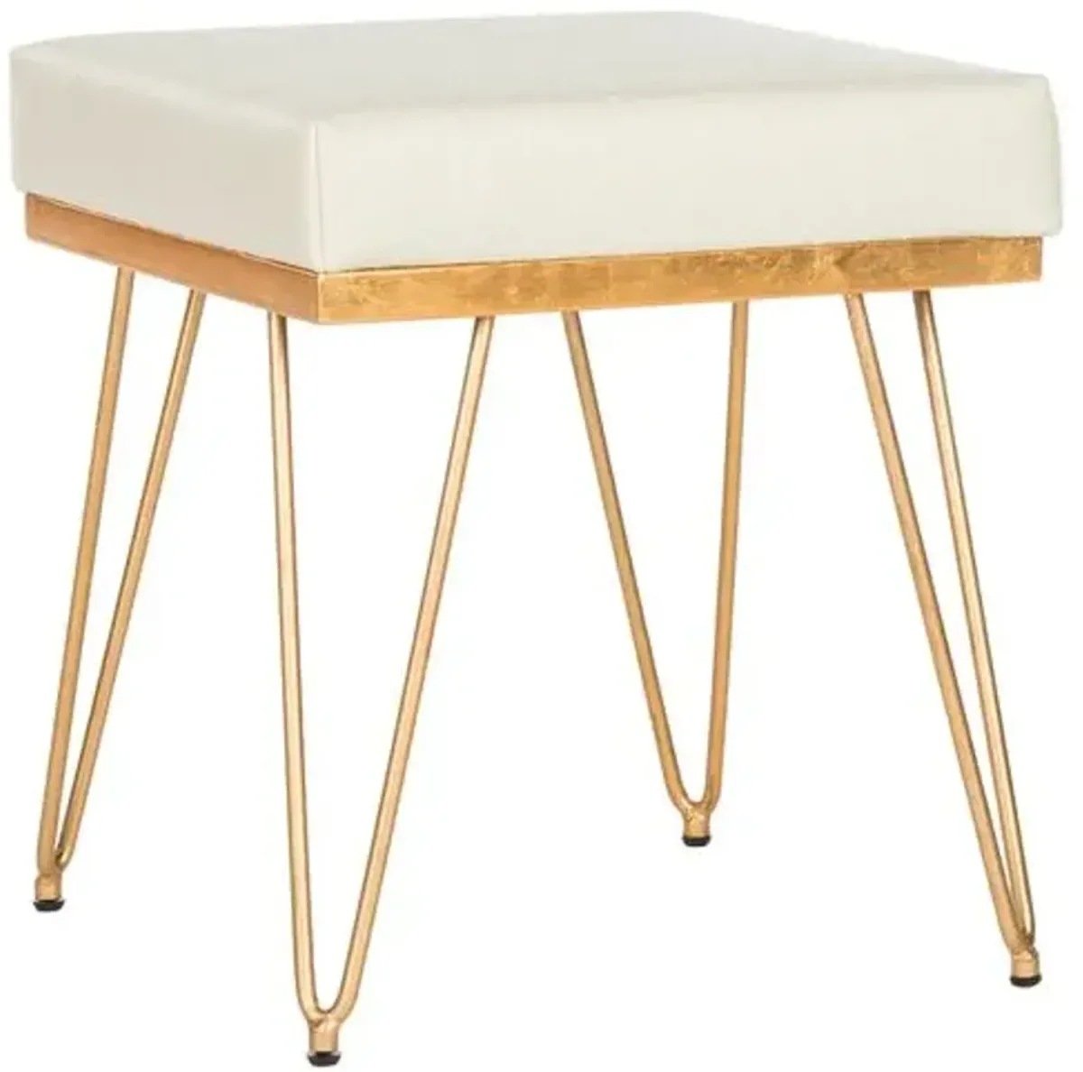 Oslo Square Stool - Cream - Ivory