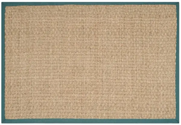 Malcom Sea-Grass Rug, Teal