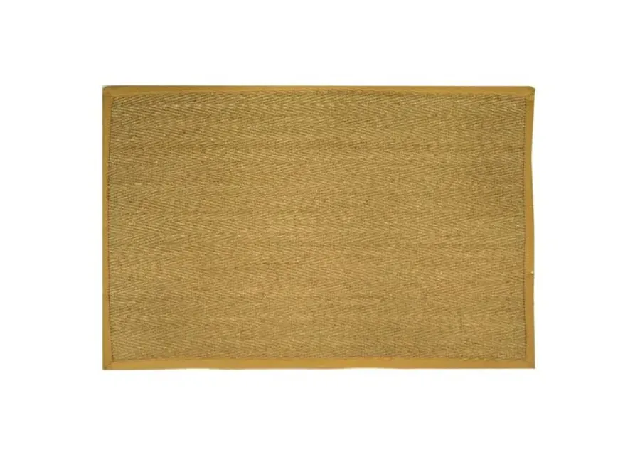 Cobain Sea-Grass Rug - Beige - Beige