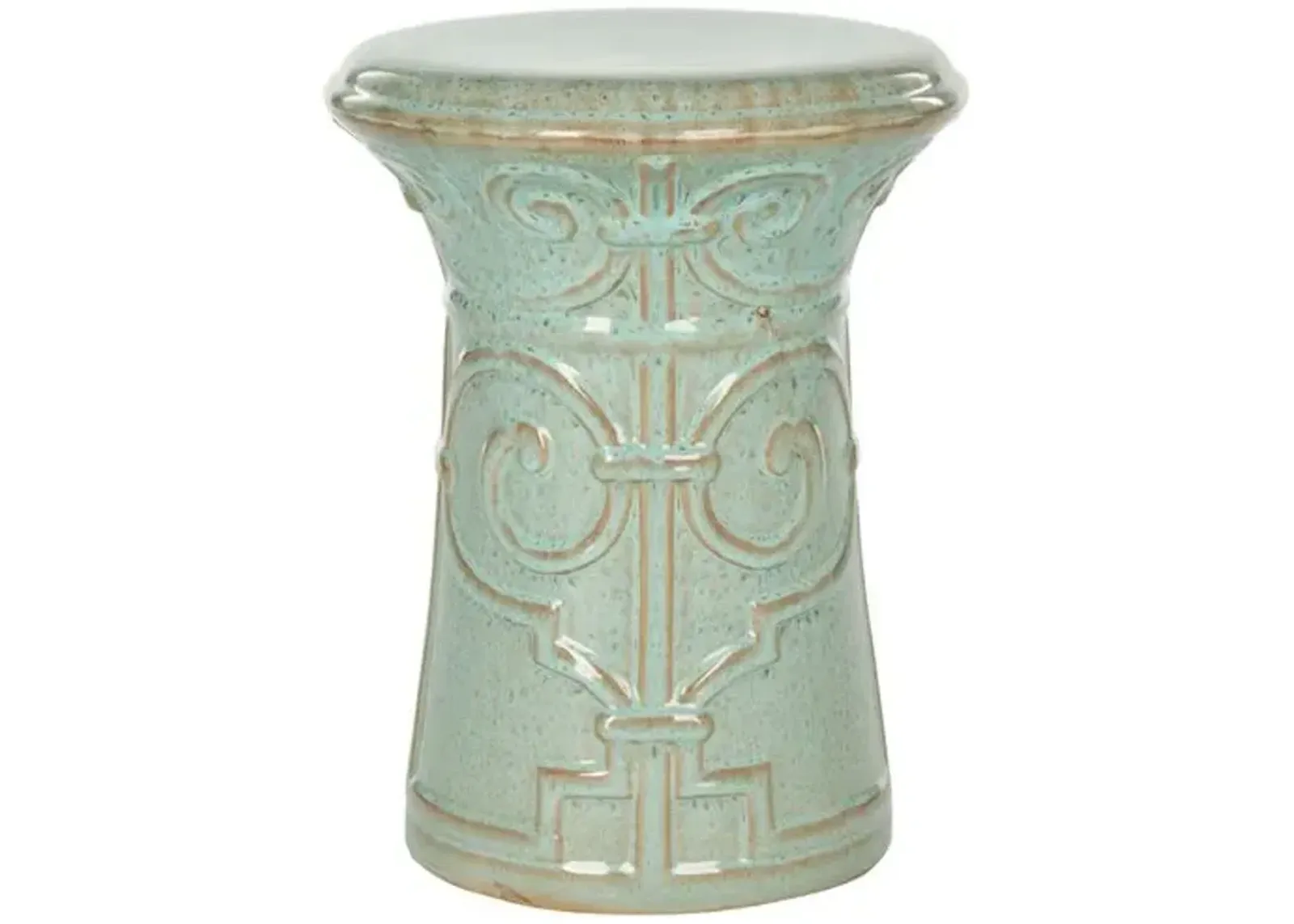 Tallulah Garden Stool - Blue